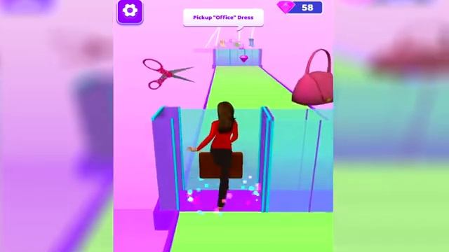 Clothes Run in All Level Gameplay iOS,Android Walkthrough New Trailers Update Game Mobile