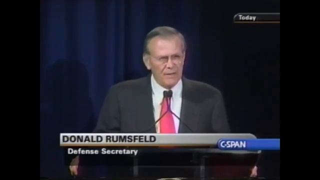 Rumsfeld Admits 2.3 Trillion Missing from Pentagon Day Before 9/11