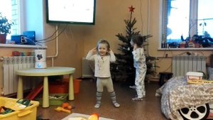 Ноги Плечи Голова. Утренняя зарядка. Ваня и Юля Головнины.