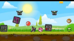 RED BALL 4 RED BALL & GREEN+PINK+ORANGE SOCCER  BALL 'FUSION BATTLE' with BOSSES VOLUME 1