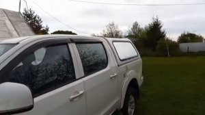 кунг фотона покрасил титаном,собрал и установил на место