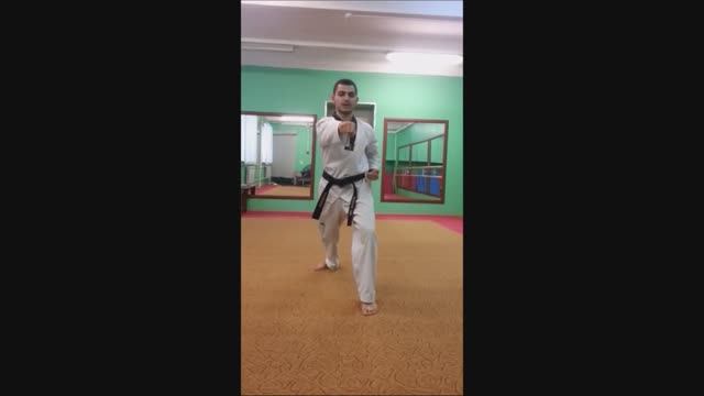 Taekwondo WTF. Простые соединения. Кибон Тльджак Иль Бон.