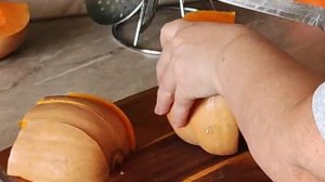 Десерт из тыквы, легко, но вкусно!