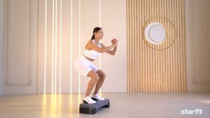 Упражнения со степ платформой