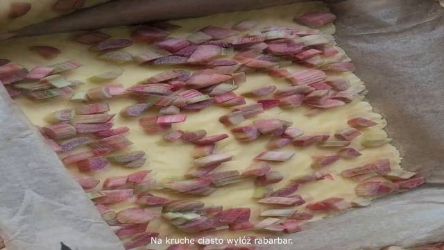 🌷Prosty i szybki przepis na łatwe ciasto z rabarbarem i bezą🤍🌷