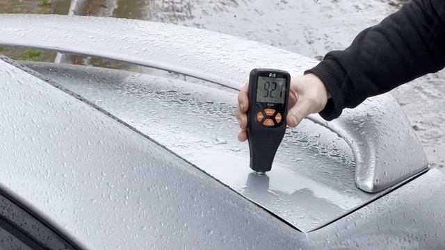 Толщиномер RD TC200 тест на авто Mitsubishi Lancer