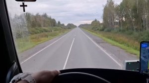 НАКОНЕЦ-ТО СИБИРЬЕДЕМ С ПИВОМ В СУРГУТ ⛰️#рейс #крафтер #дальнобой