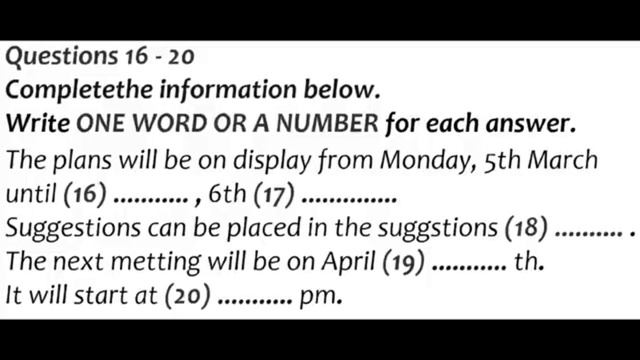 Very important ielts listening practice test for February and March Students #ieltslisteningtest