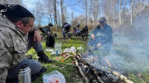 Закрыли мотосезон 2024 года. С друзьями у костра