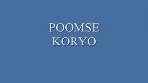 9 Пхумсэ. Koryo.