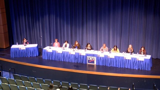 League of Women Voters School Board Candidate Forum 2019  -  Part 1