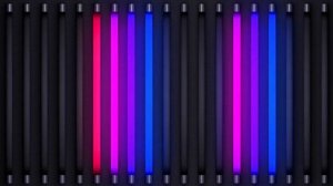Flashing Colored Lights Colorful Fluorescent Lights Party Disco Neon Video Background
