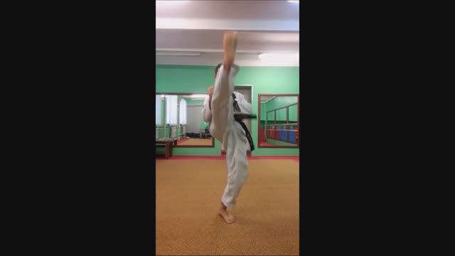 Taekwondo WTF. Удары ногами. Ап Чаги.