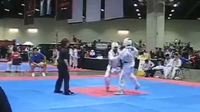 2010 TKD JR Olympics - Caine Green Quarter Final Part 1