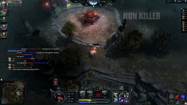 HoN The Madman Gameplay - `Wei - Immortal смотреть онлайн