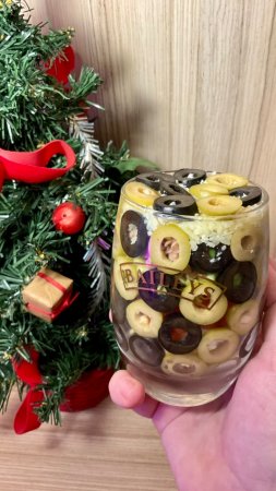 Салат с тунцом в бокале🎄