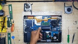 Asus FX505DY cooling fan cleaning | FX505DY-BQ002T notebook