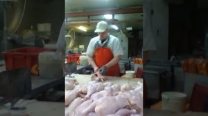 Обвалка кур