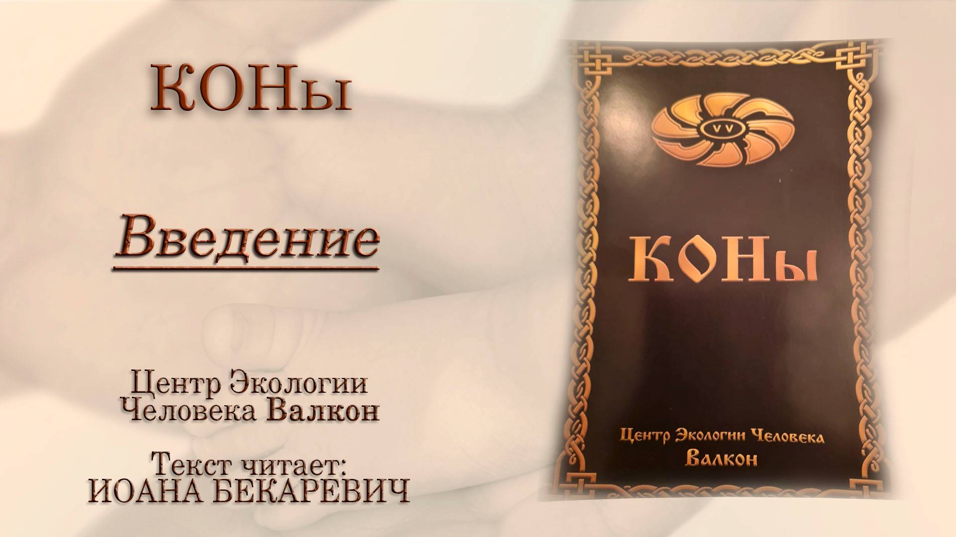 Введение | КОНы | Центр Экологии Человека Валкон | Татьяна Бекаревич