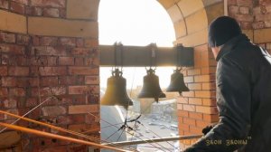 Сергей Авилкин, колокольный звон перед литургией, трезвон в три приема. 12/8, 4/4, триоли