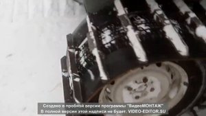самодельный гусеничный вездеход