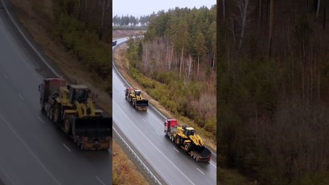 2 фронтальных погрузчика