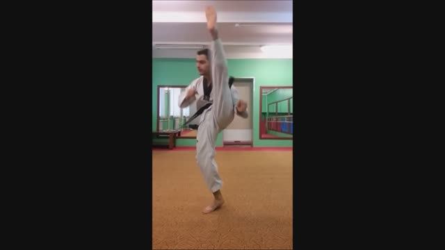 Taekwondo WTF. Удары ногами. Нерё Чаги.