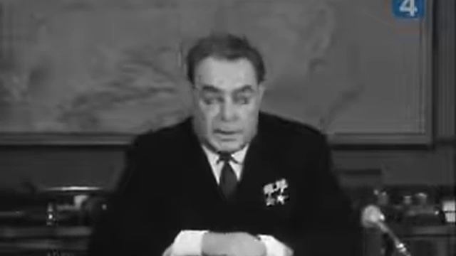 Л И Брежнев Поздравление с Новым годом 1970 год смотреть онлайн