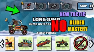 👀 NEW TACTIC NO GLIDER NO MASTERY 👀 (Blizzard Blitz) - Hill Climb Racing 2