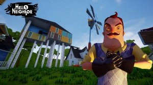 Привет Сосед!!!СТЕПАНЫЧ ампутировал себе ноги МОДЫ ( hello neighbor )