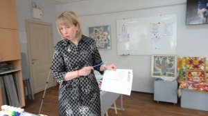 Урок  «Узелковый Батик»  Преподаватель Татьяна Сергеевна Шмакова  «ДХШ №5»