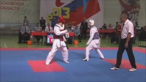 Taekwondo WTF. Чемпионат России. 17.11.2013. Дрыгин-Перегудов