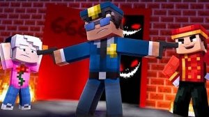 КУДА ПОЛИЦЕЙСКИЙ ПОВЕЛ РЕБЁНКА?! ТАЙНА ОДНОГО ОТЕЛЯ В МАЙНКРАФТЕ [перезалив]