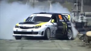 Ken Block Subaru Impreza-Dance Music Super Bass!!