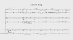 Denis Lyubich - Northern Song (Ноты, полная партитура)