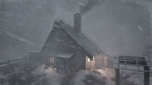 Звуки ЛЕДЕНЯЩЕГО ВЕТРА и свирепой вьюги убаюкивают. Холодная атмосфера. Воющий ветер и метель.