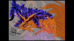 Мататаби и Курама❤️🦊🐱