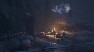 Снежная, штормовая ночь - Ночевка в горной деревне во время эпической снежной бури