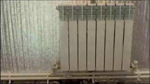 Спаял всё под радиатором делаю пластиковое отопление .
