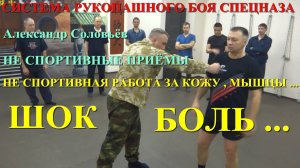 А . А . Соловьев НЕ  СПОРТИВНАЯ РАБОТА ЗА МЫШЦЫ , КОЖУ . ШОК , БОЛЬ ... СИСТЕМА РБ СПЕЦНАЗА .