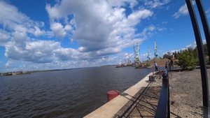 Открытие пассажирской пристани в городе Чистополь