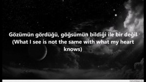 Mabel Matiz - Fırtınadayım (Lyrics English Subtitles)