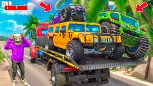 УГНАЛ ТАЧКИ НА НЕОБИТАЕМОМ ОСТРОВЕ В GTA 5! БИТВА ЭВАКУАТОРОВ В ГТА 5 ОНЛАЙН | НАШЕЛ 3 ТАЧКИ