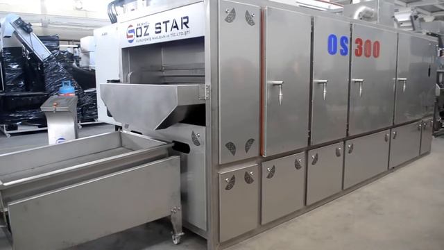 OS - 300 Машина для обжарки ленточного типа