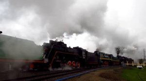 Сплотка паровозов Ов-324, Эу699-74, Су250-64, Л-2057, П36-0031, ЛВ-0182