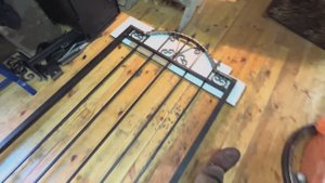 Продолжаем мастерить калитку в стиле «холодная ковка». Часть третья.