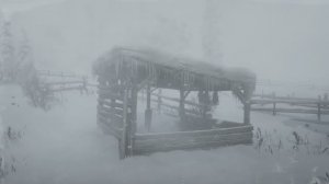 ЗВУКИ СНЕЖНОЙ БУРИ в деревянном домике. Зимняя атмосфера с метелью и завываниями ветра