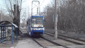 Трамвай Tatra T3SU КВР Барнаул-1151