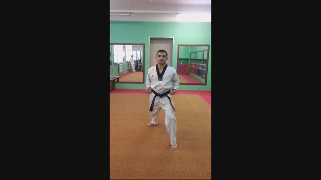 Taekwondo WTF. Стойка Ап Куби.