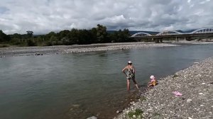 Гумиста. Абхазия. На реке Гумиста. Гуляем.